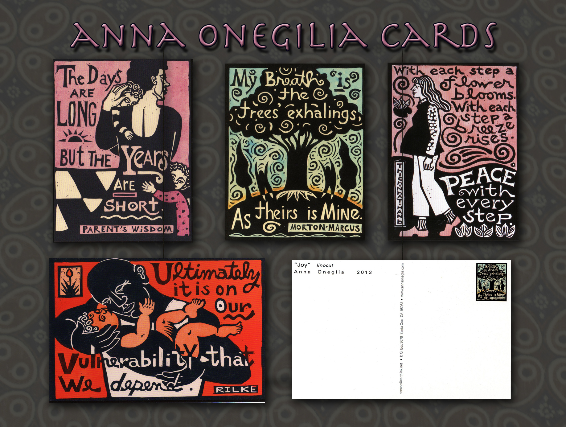 Anna Oneglia Quote Card