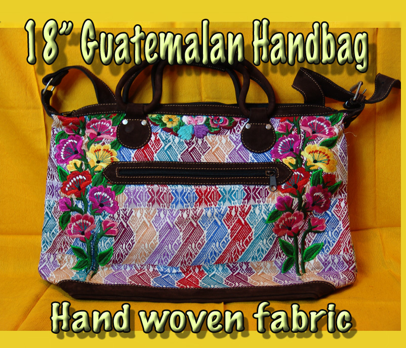 Guatemalan Handbag - 18" Medium