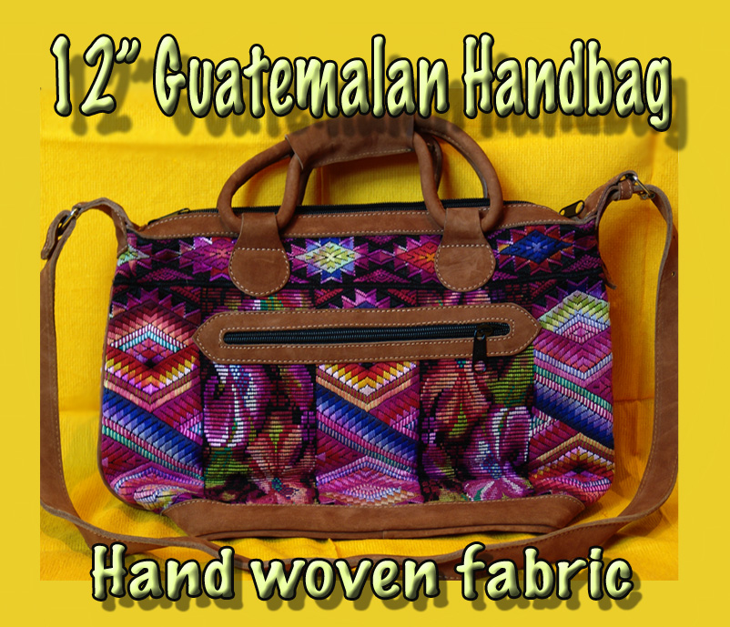 Guatemalan Handbag - 12" Small