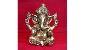 Hindu Bronze Statue - Ganesh 3