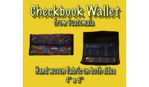 Guatemalan Checkbook Wallet